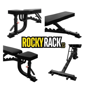 Banco Gimnasio BENCHPROv1 - 9 Posiciones [Hasta 250kg]