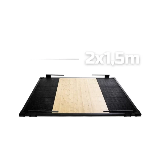 comprar-plataforma-halterofilia-2×1,5metros-levantamiento-peso-madera
