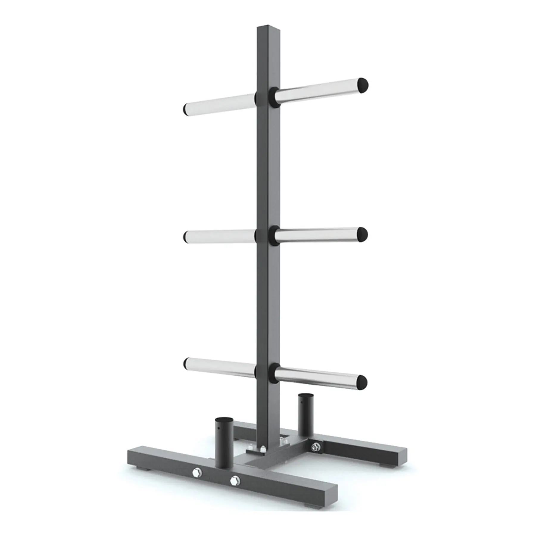 Soporte Árbol de DISCOS BUMPER + 2 Barras CROMADO