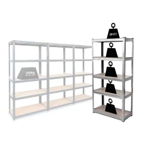 Mueble para gimnasio en casa -Estantería [Hasta 875kg]