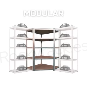 Mueble para gimnasio en casa -Estantería [Hasta 875kg]