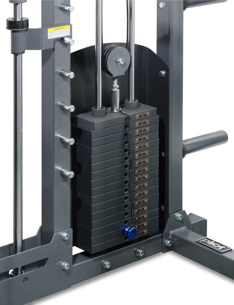 Rack TSFT3 con Poleas Regulables + Smith • Carga de Placas 144kg - Imagen 3