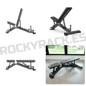 Banco Profesional 44cm [Protección Lumbar]