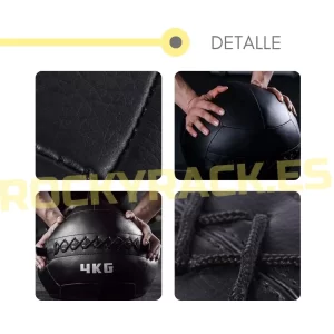 Balón medicinal Crossfit - Wall Balls NEGROS [de 3 kg a 12 kg]