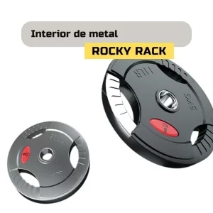 Discos 3 AGARRES Punto Rojo [de 1,25 a 20kg] - SETS
