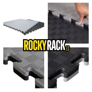 Tatami Negro 5 LÍNEAS • 80kg/m3 (20 - 30 - 40mm)