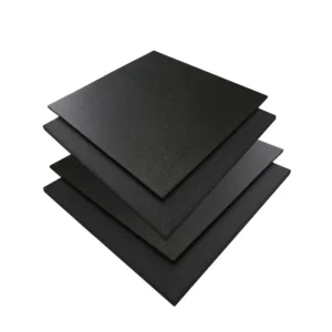 Losetas Caucho Alta Densidad - 20mm Color Negro - 8m2