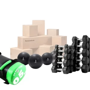 LOTE: Dumbell+ Slamballs+ Saco + Cuerda
