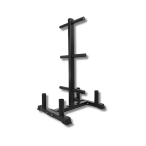 Soporte Barras y Discos BUMPER [Árbol de 3 Alturas + 4 Barras]