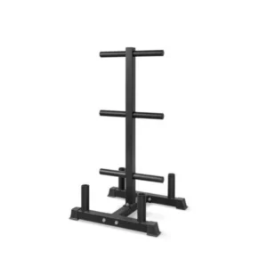 Soporte Barras y Discos BUMPER [Árbol de 3 Alturas + 4 Barras]