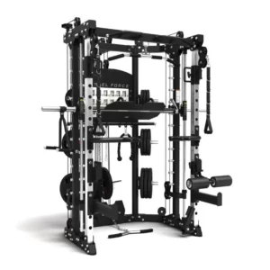 Multigym • [SMITH + 3x Poleas (2xRegulables + 1xFija) + LEG PRESS