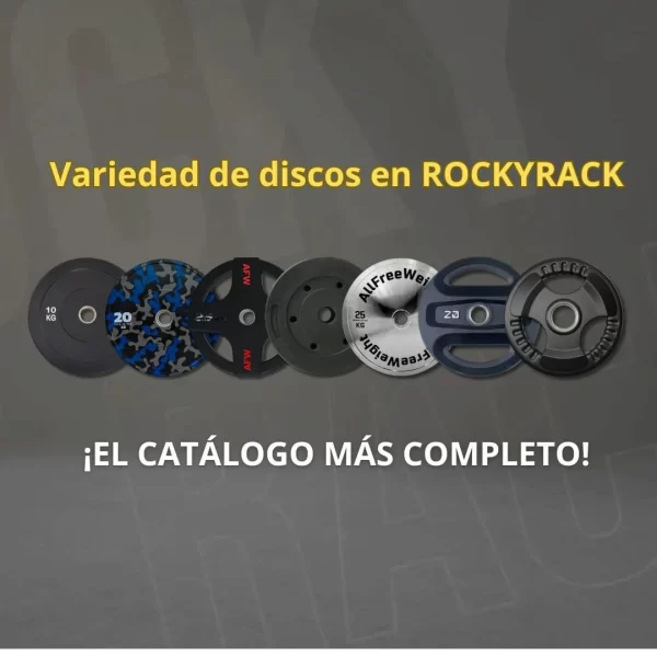 Discos olímpicos BARATOS de PVC Plástico + Relleno [-40%]