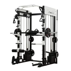 Rack Smith RR02/2 con Poleas Regulables [COMPLETO + LEG PRESS] - Carga de Placas + Discos  • 126kg