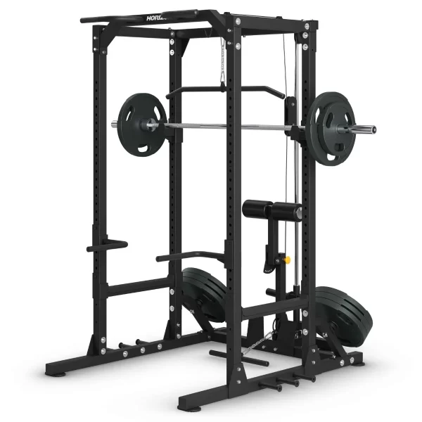 hz24_hpr70p_power_rack_w-pulley_w-weights_hero_lores