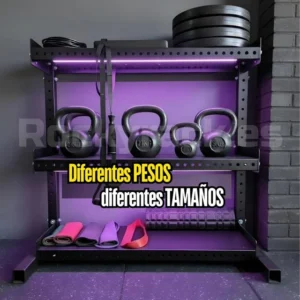 LOTE Pesas Rusas 80kg [de 8 a 24kg] - Acabado Liso y Suave