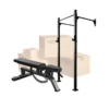 LOTE: Rack de Pared + Banco profesional hasta 500kg